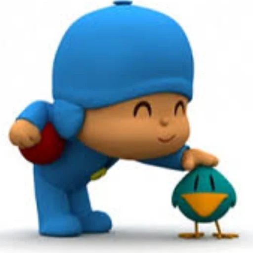 Sticker from the "Pocoyo" sticker pack