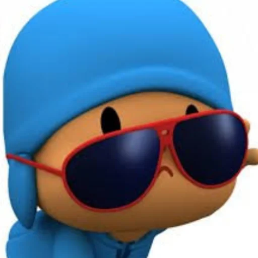 Sticker from the "Pocoyo" sticker pack