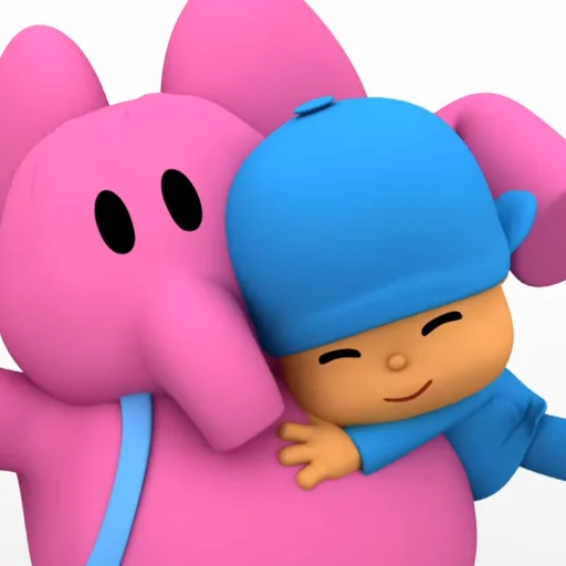 Sticker from the "Pocoyo" sticker pack