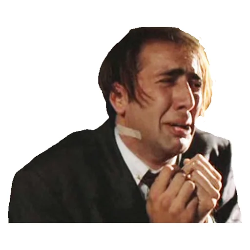 Sticker from the "Nicolas Cage" sticker pack