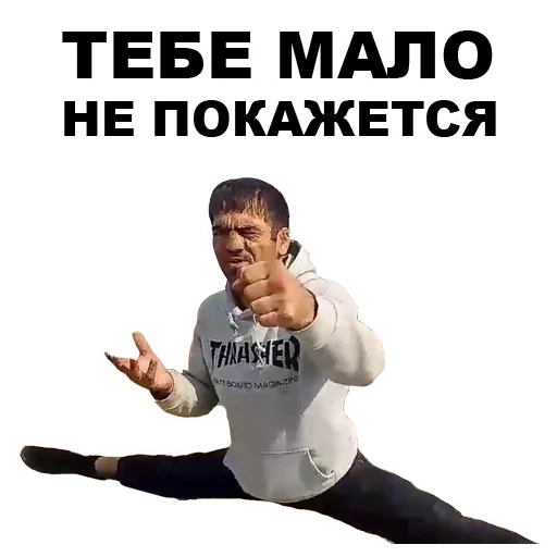 Sticker from the "Кама-Пуля" sticker pack