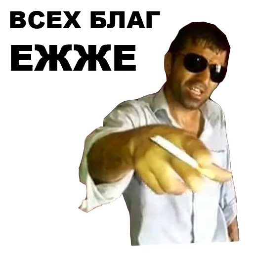 Sticker from the "Кама-Пуля" sticker pack