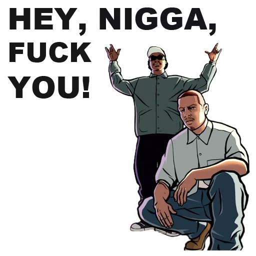 Sticker from the "GTA: San Andreas" sticker pack