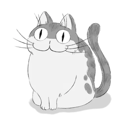 Sticker from the "Котик Кирюга" sticker pack