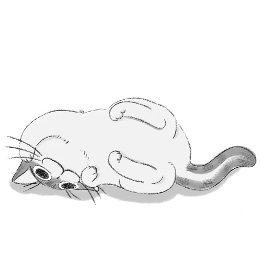 Sticker from the "Котик Кирюга" sticker pack