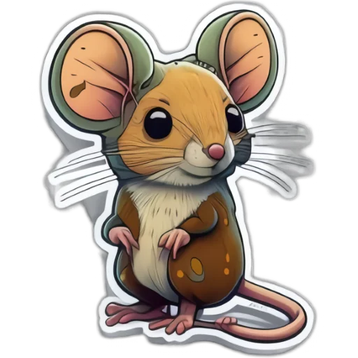 Sticker Neural mouse