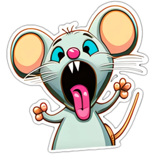 Sticker Neural mouse