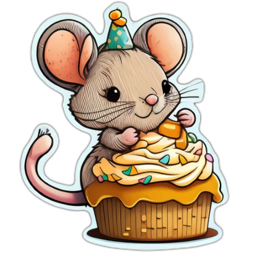 Sticker Neural mouse