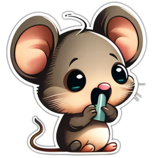 Sticker Neural mouse