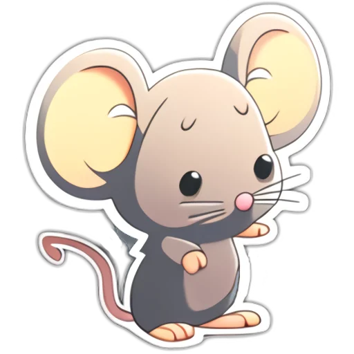 Sticker Neural mouse