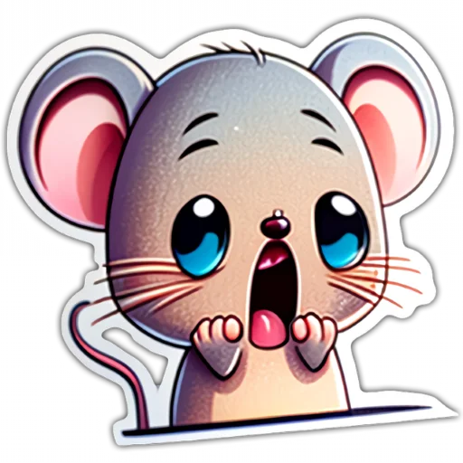 Sticker Neural mouse