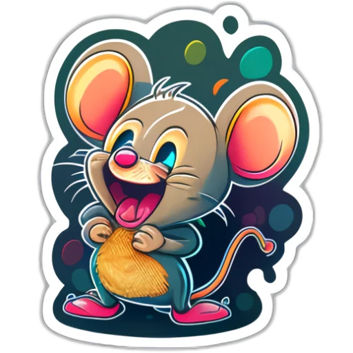 Sticker Neural mouse