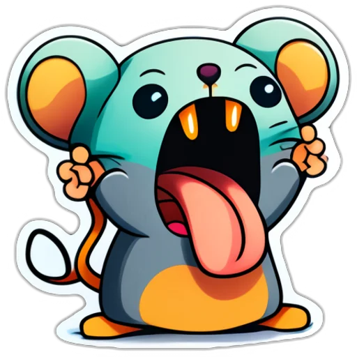 Sticker Neural mouse