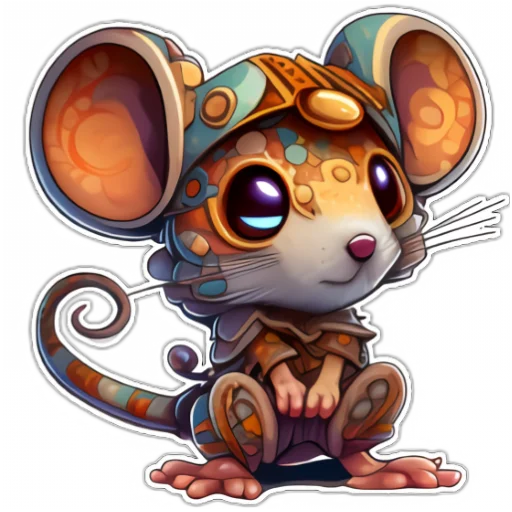 Sticker Neural mouse