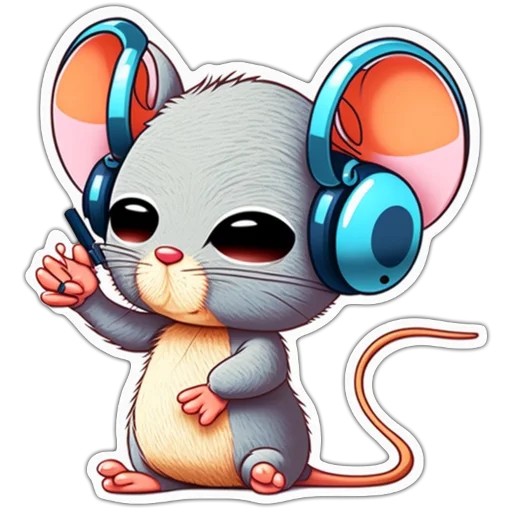 Sticker Neural mouse