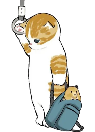 Sticker from the "Kittens mofu_sand" sticker pack