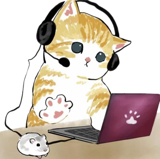 Sticker from the "Kittens mofu_sand" sticker pack