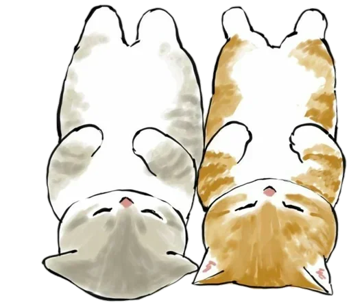 Sticker Kittens mofu_sand