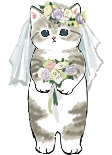 Sticker from the "Kittens mofu_sand" sticker pack