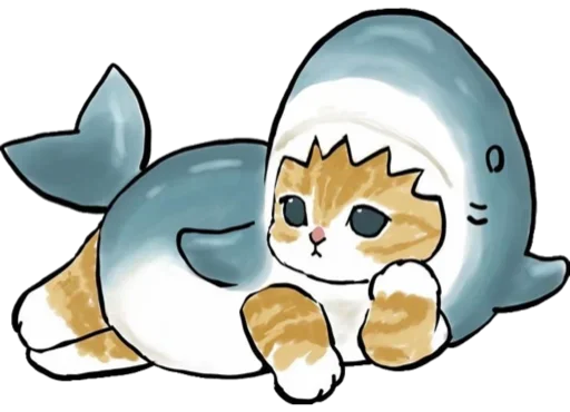 Sticker Kittens mofu_sand