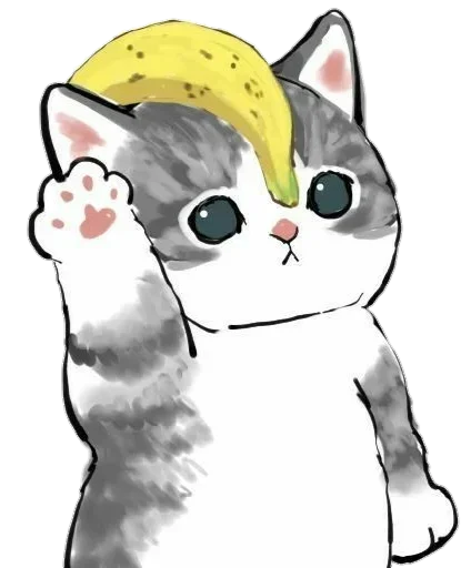 Sticker from the "Kittens mofu_sand" sticker pack