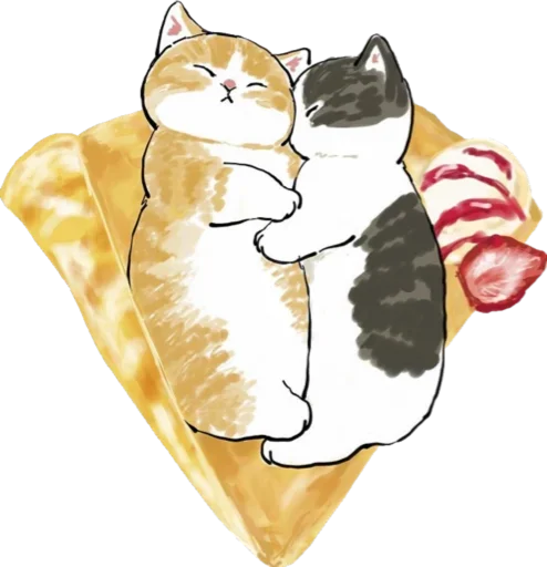 Sticker from the "Kittens mofu_sand" sticker pack