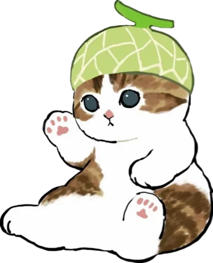 Sticker from the "Kittens mofu_sand" sticker pack