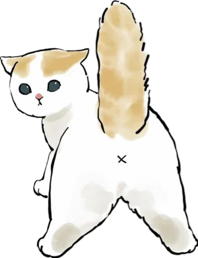 Sticker from the "Kittens mofu_sand" sticker pack