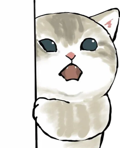 Sticker from the "Kittens mofu_sand" sticker pack