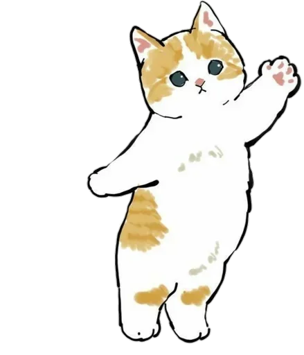 Sticker from the "Kittens mofu_sand" sticker pack