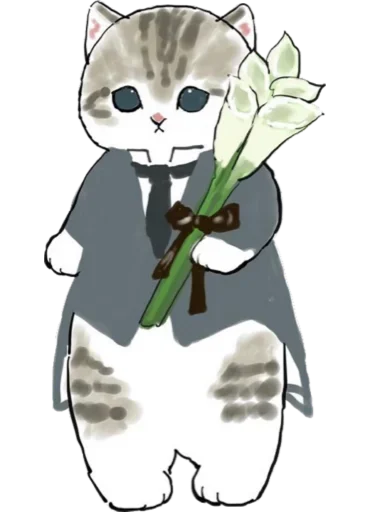 Sticker from the "Kittens mofu_sand" sticker pack