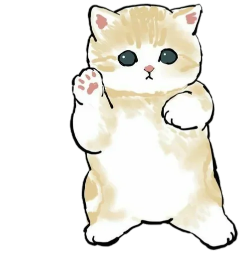 Sticker from the "Kittens mofu_sand" sticker pack