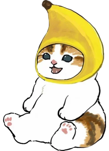 Sticker from the "Kittens mofu_sand" sticker pack