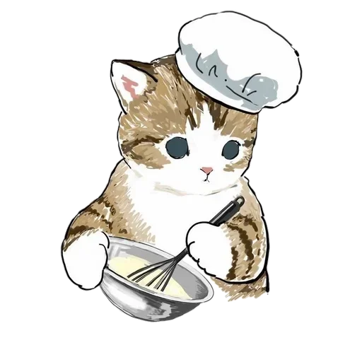 Sticker Kittens mofu_sand