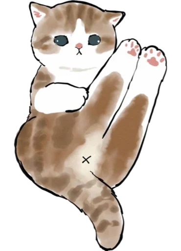 Sticker from the "Kittens mofu_sand" sticker pack