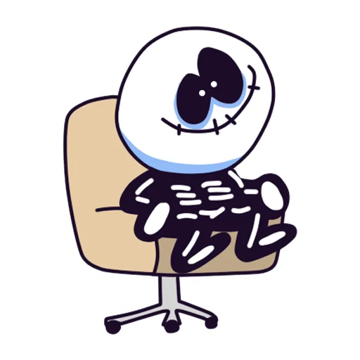 Sticker from the "SKID AND PUMP (BY AVENORZ & SR. PELO)" sticker pack