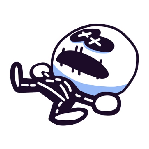 Sticker from the "SKID AND PUMP (BY AVENORZ & SR. PELO)" sticker pack