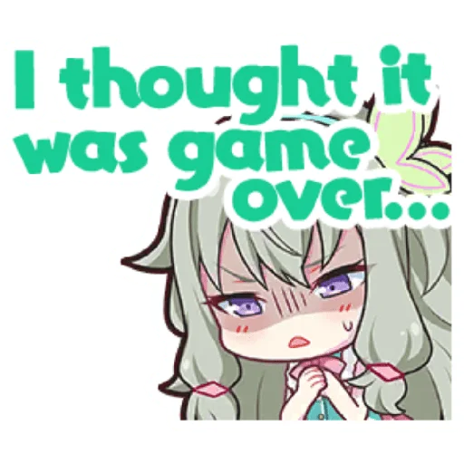 Sticker from the "Project Sekai Nene" sticker pack