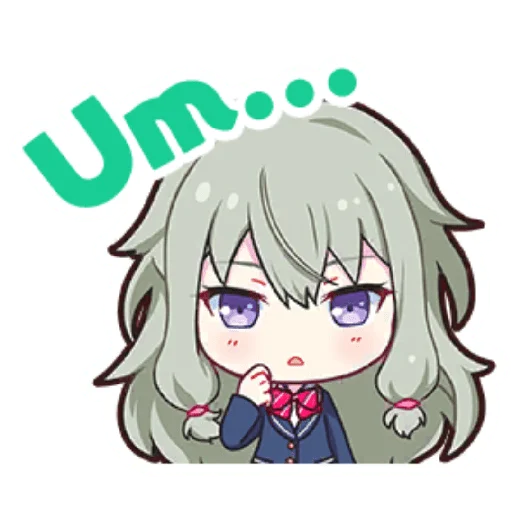 Sticker from the "Project Sekai Nene" sticker pack