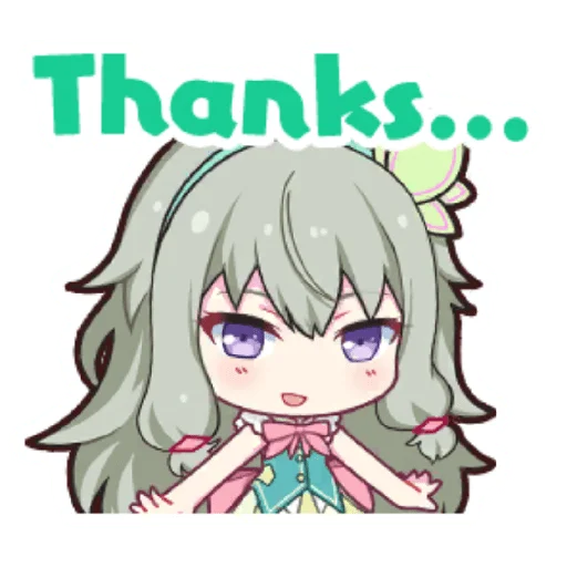 Sticker from the "Project Sekai Nene" sticker pack