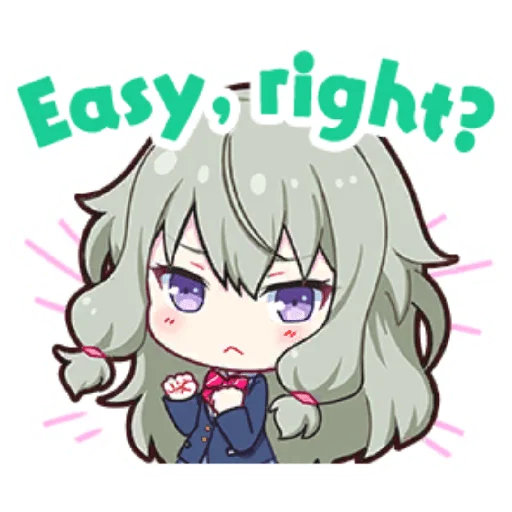 Sticker from the "Project Sekai Nene" sticker pack