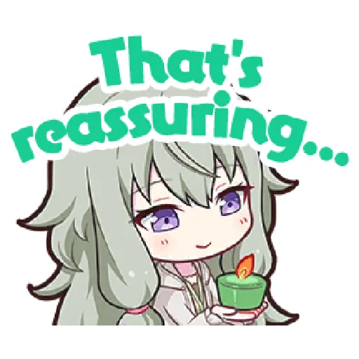 Sticker from the "Project Sekai Nene" sticker pack