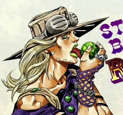 Sticker from the "Jojo" sticker pack