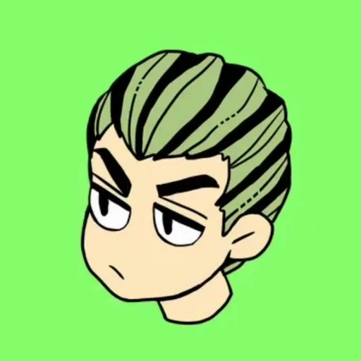 Sticker from the "Jojo" sticker pack