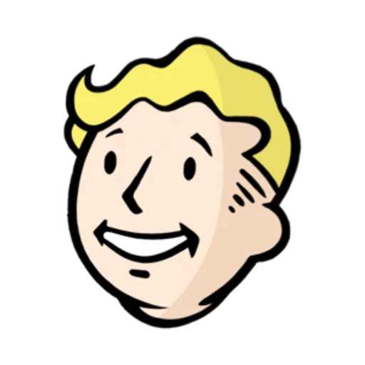 Sticker from the "Fallout emoji" sticker pack