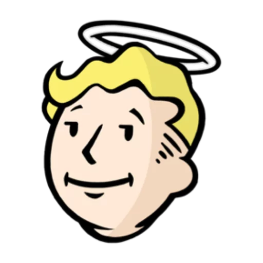 Sticker from the "Fallout emoji" sticker pack