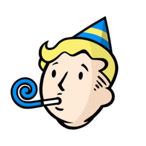 Sticker from the "Fallout emoji" sticker pack