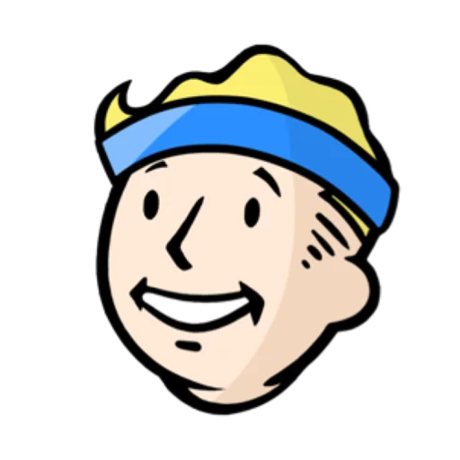 Sticker from the "Fallout emoji" sticker pack