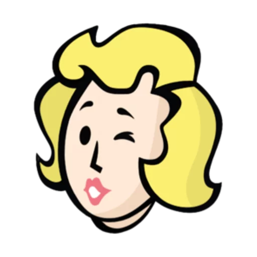 Sticker from the "Fallout emoji" sticker pack