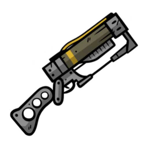 Sticker from the "Fallout emoji" sticker pack